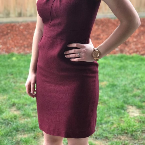 🥀💫BODEN Maroon Midi Dress💫🥀 - Picture 2 of 6